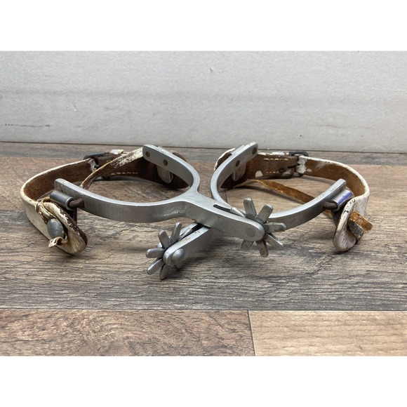 c1960‎ Crockett Renalde Airplane Metal Aluminum Texas Cowboy Spurs